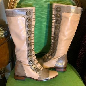 Brazilian Dulce Leather Boots.  Sz 7